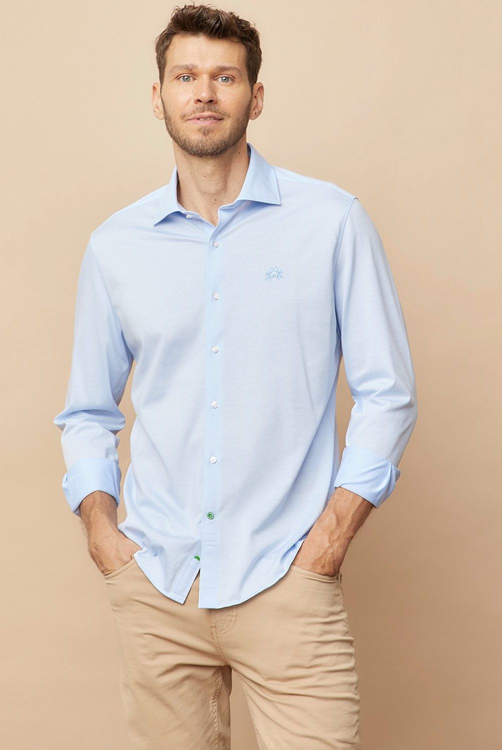LA MARTINA - Camisa Manga Larga Casual Hombre La Martina