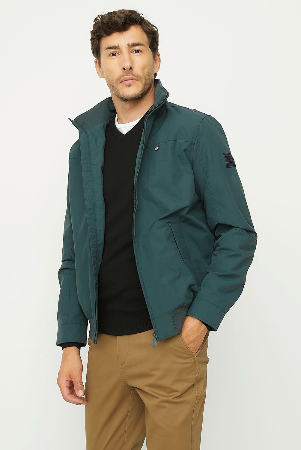 UNIVERSITY CLUB - Chaqueta Casual University Club Hombre Diseño Liso