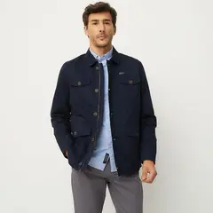 UNIVERSITY CLUB - Chaqueta Casual Algodón Hombre Manga Larga