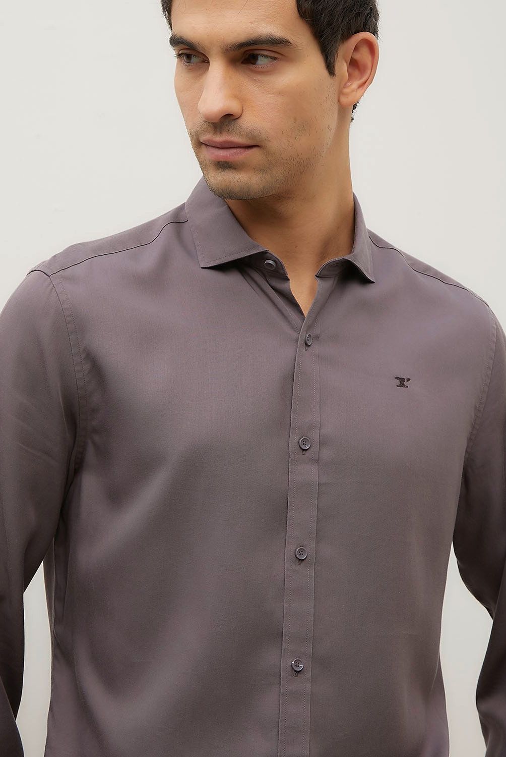 WOLF&HANK - Camisa Casual Hombre Wolf&Hank Regular Fit Tencel Manga Larga