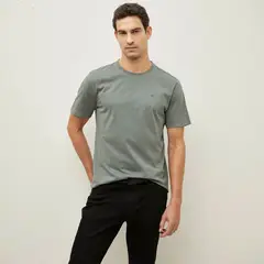 WOLF&HANK - Polera Manga Corta Algodón Extra Fino Hombre