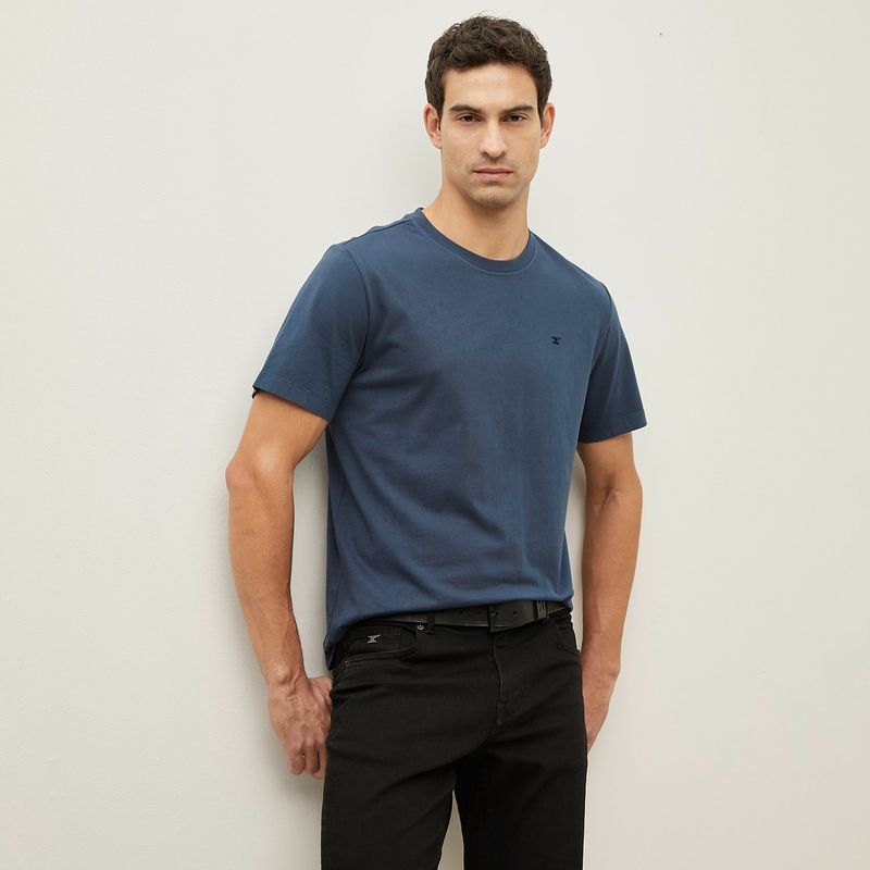 WOLF&HANK - Polera Wolf&Hank Manga Corta Algodón Extra Fino Hombre