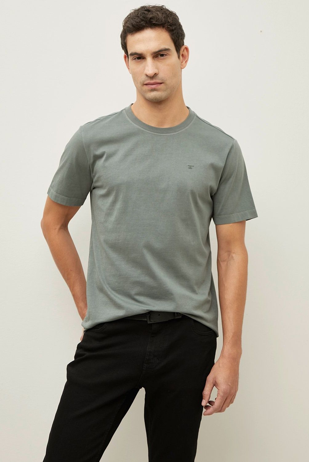 WOLF&HANK - Polera Wolf&Hank Manga Corta Algodón Extra Fino Hombre