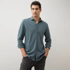 WOLF&HANK - Camisa Manga Larga Algodón Extra Fino Hombre
