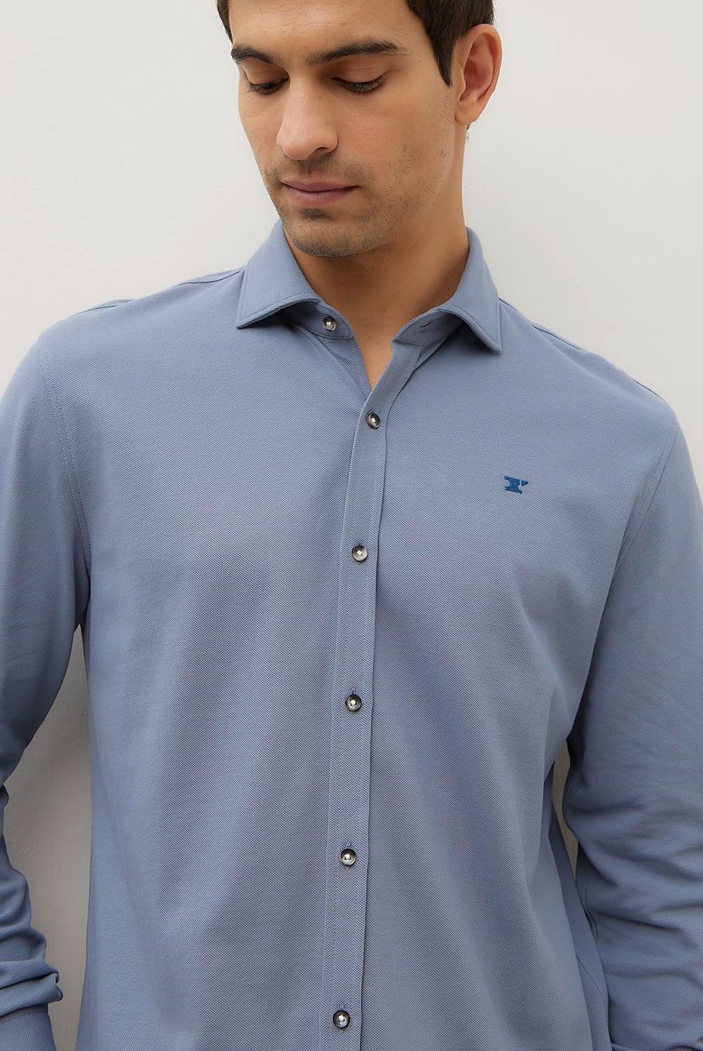 WOLF&HANK - Camisa Wolf&Hank Algodón Extra Fino Manga Larga Hombre