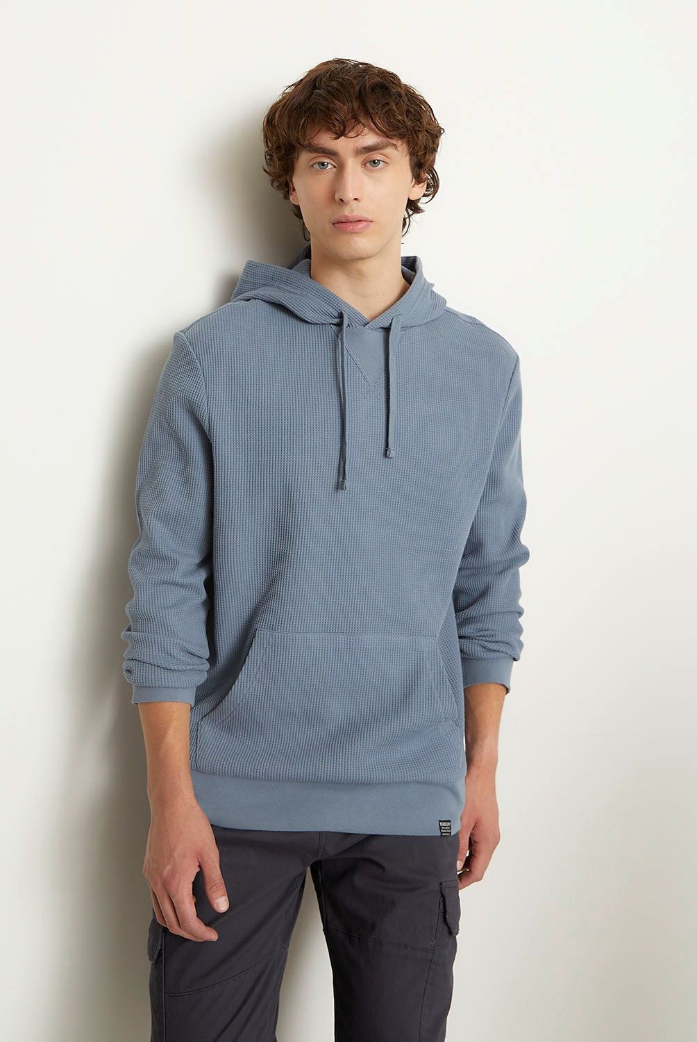BEARCLIFF - Polerón Bearcliff Algodón Hombre Regular Fit Con Gorro