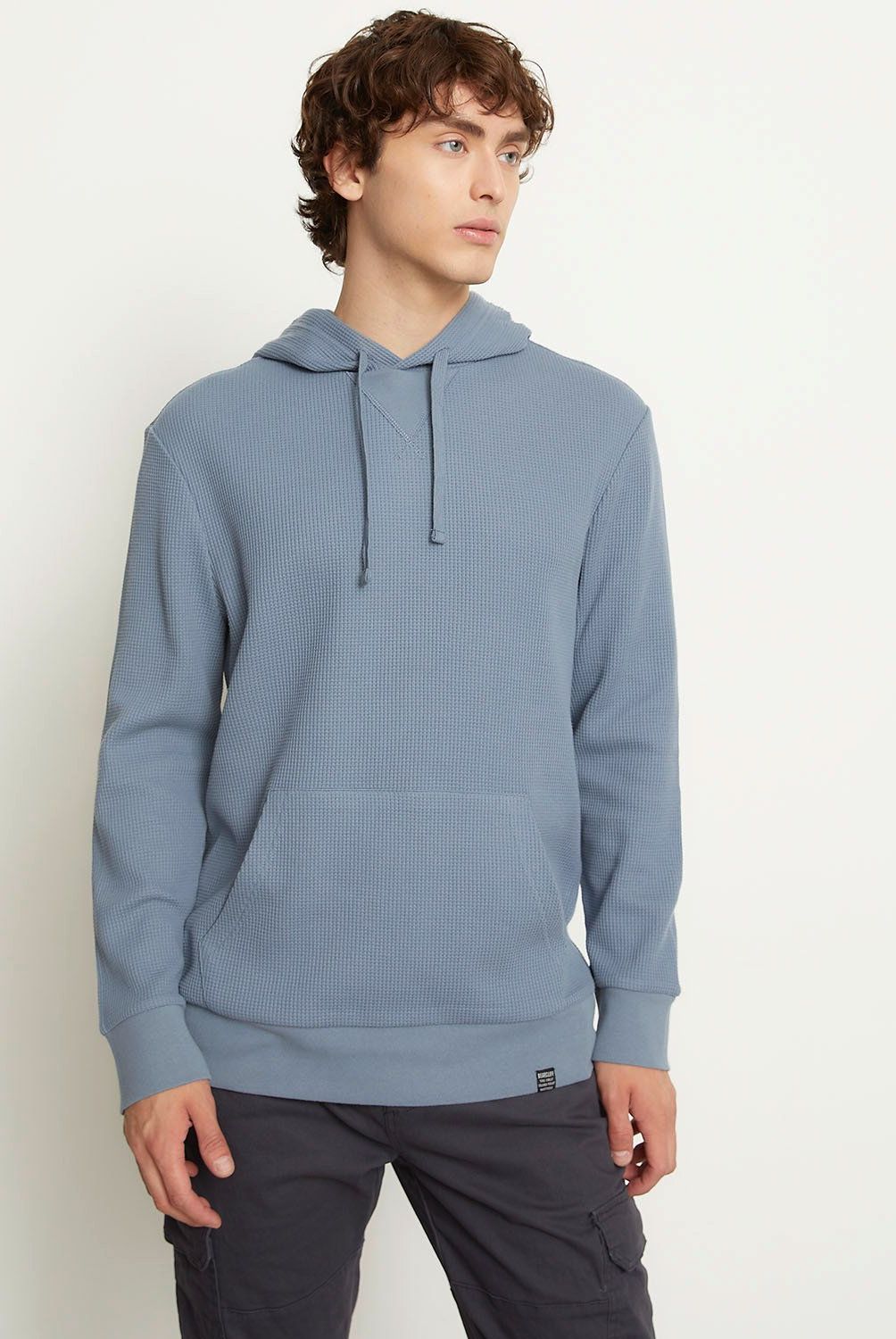 BEARCLIFF - Polerón Bearcliff Algodón Hombre Regular Fit Con Gorro