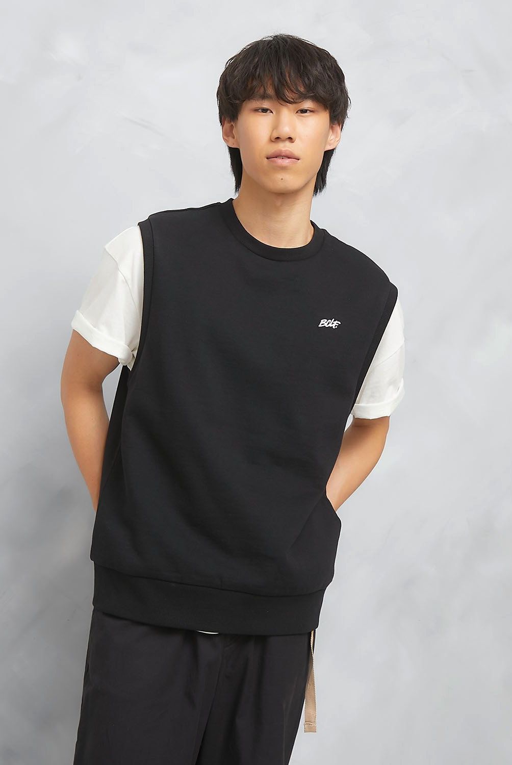 BEARCLIFF - Polerón Sin Mangas Bearcliff Algodón Fit Regular Hombre