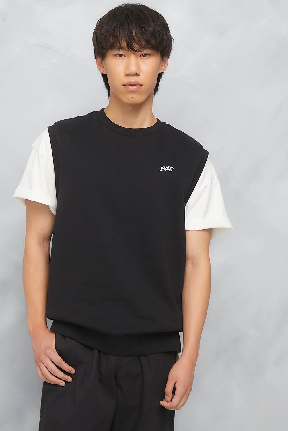 BEARCLIFF - Polerón Sin Mangas Bearcliff Algodón Fit Regular Hombre