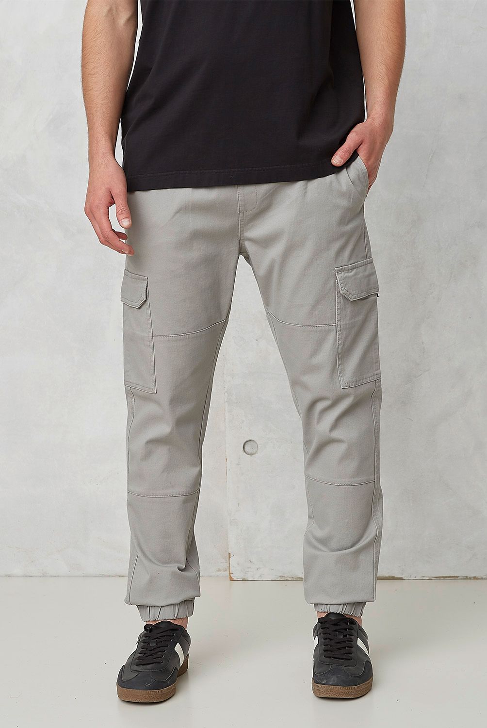 BEARCLIFF - Pantalón Cargo Jogger Bearcliff Multipocket Hombre Algodón