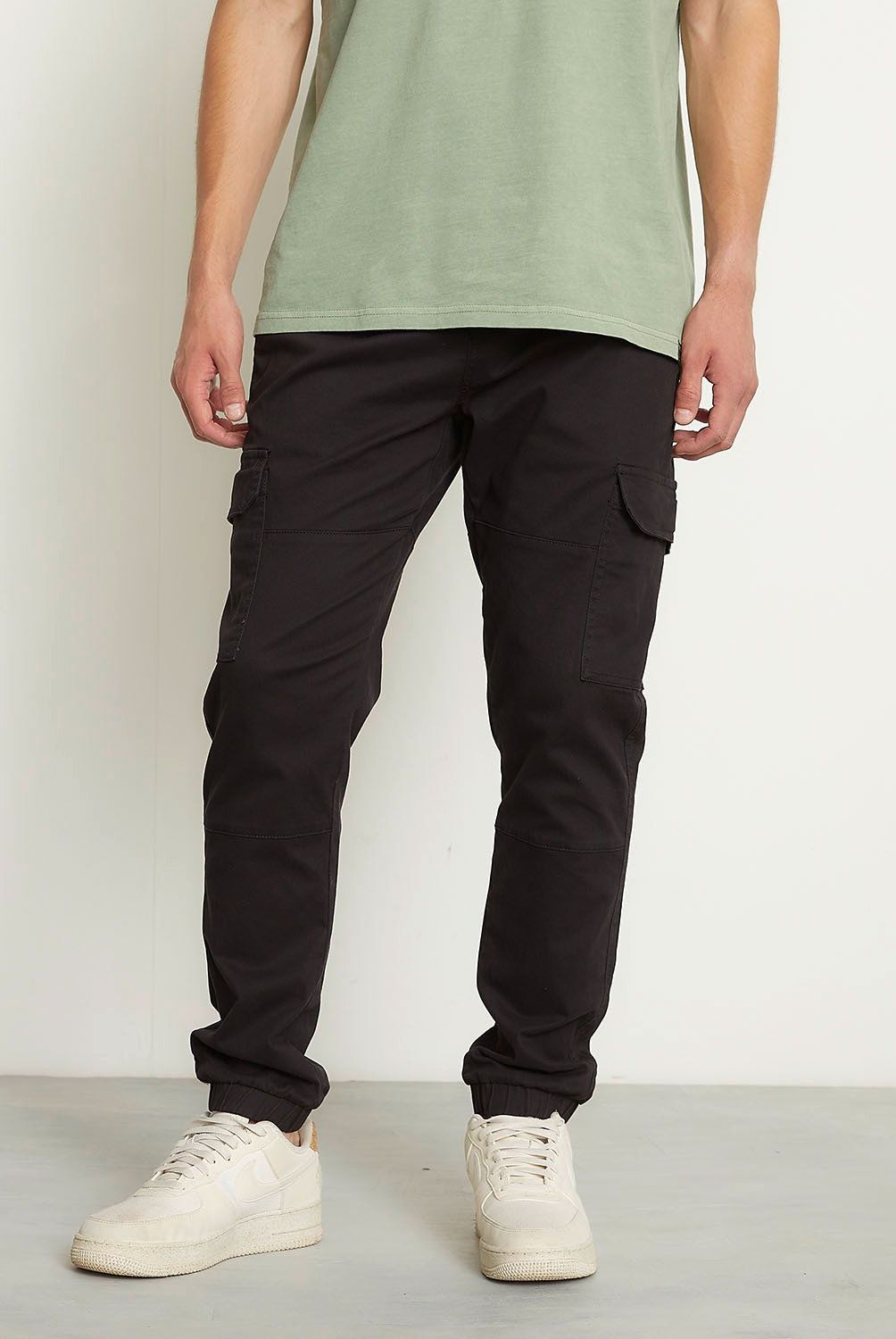 BEARCLIFF - Pantalón Cargo Jogger Bearcliff Multipocket Hombre Algodón