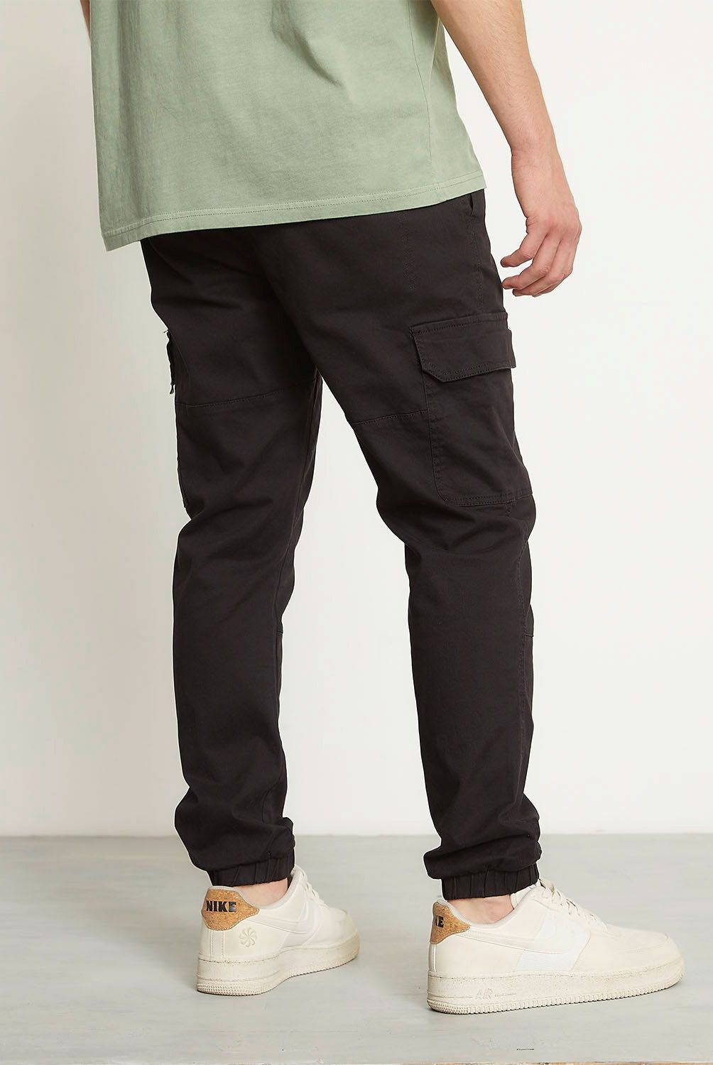 BEARCLIFF - Pantalón Cargo Jogger Bearcliff Multipocket Hombre Algodón