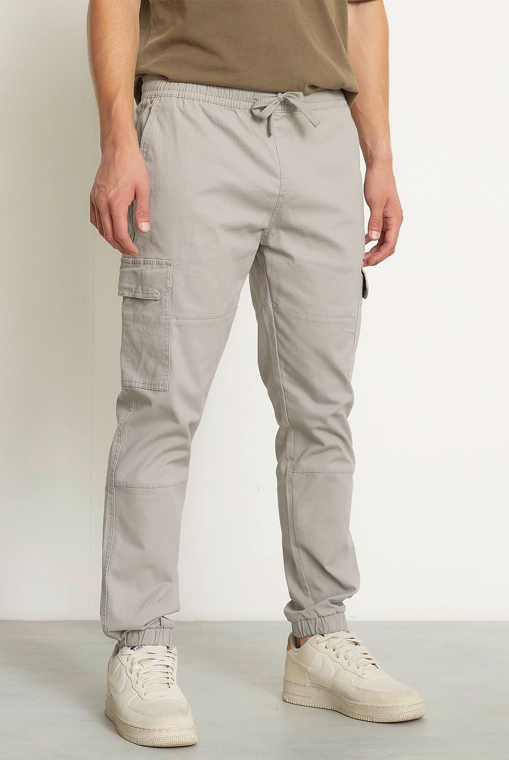 BEARCLIFF - Pantalón Cargo Jogger Bearcliff Multipocket Hombre Algodón