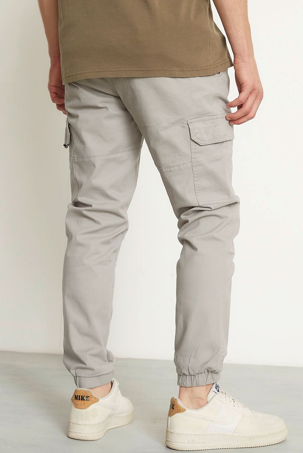 BEARCLIFF - Pantalón Cargo Jogger Bearcliff Multipocket Hombre Algodón