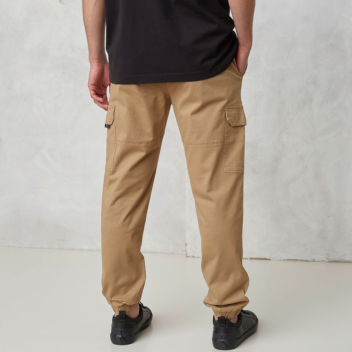 BEARCLIFF - Pantalón Cargo Jogger Bearcliff Multipocket Hombre Algodón