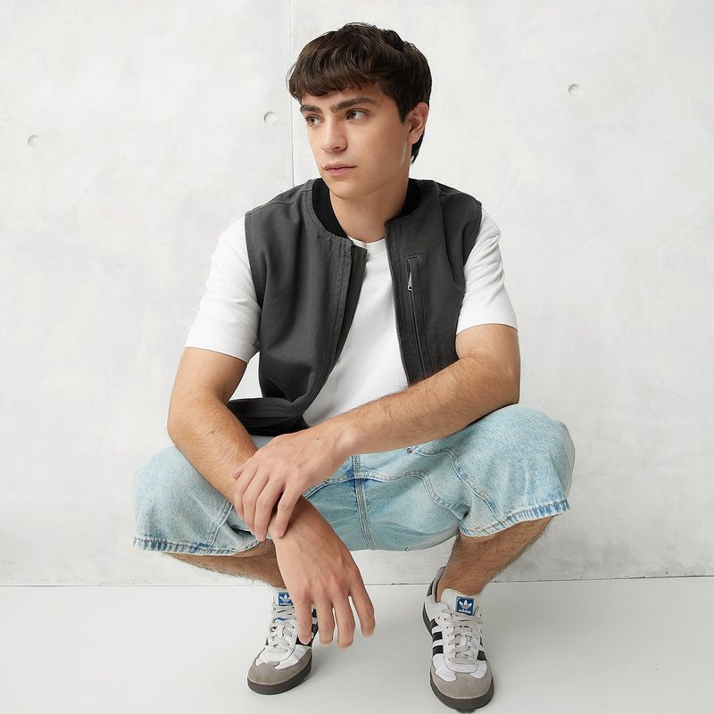 BEARCLIFF - Chaleco Casual Bearcliff Algodón Sin Mangas Hombre