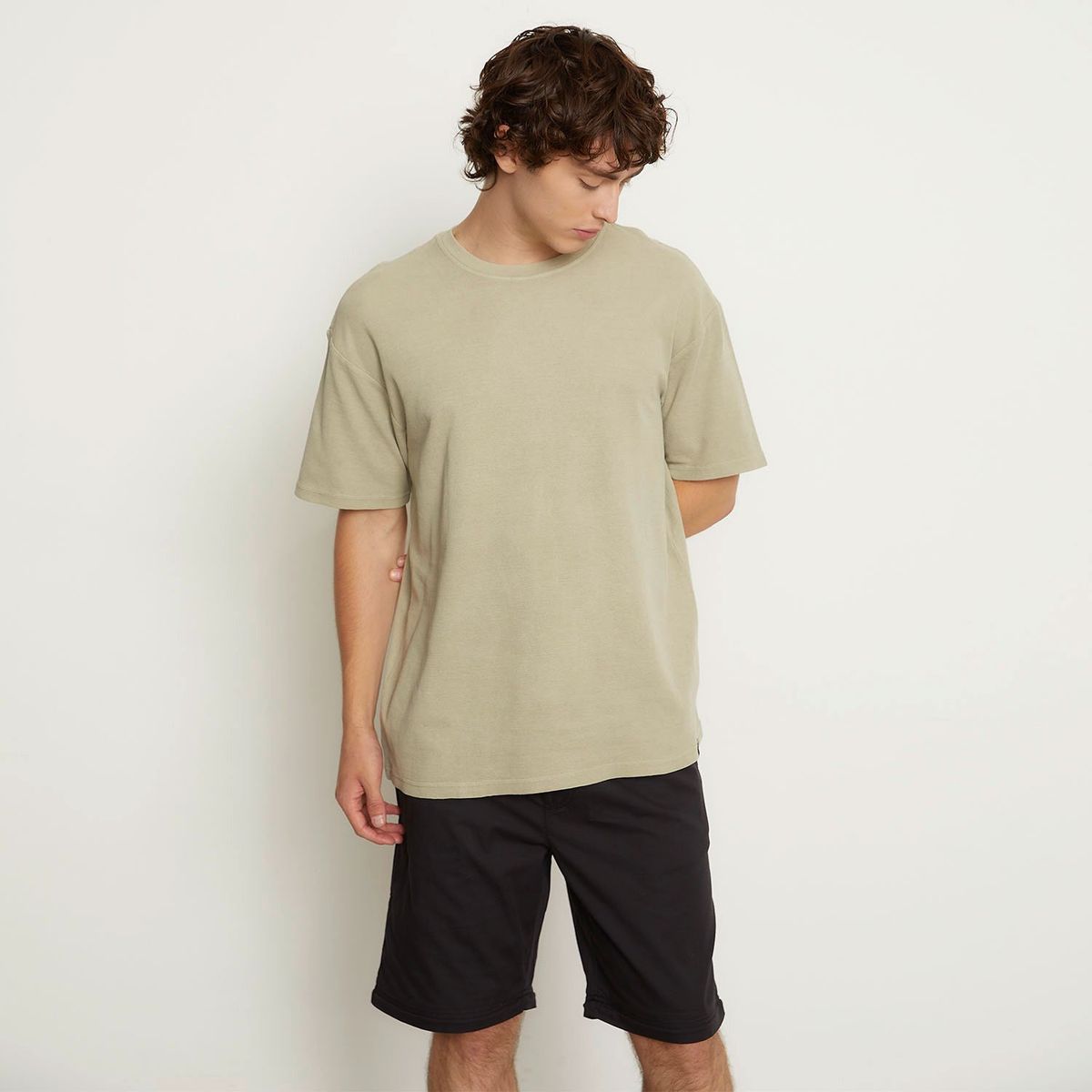 BEARCLIFF - Polera Bearcliff Manga Corta Algodón Hombre Casual