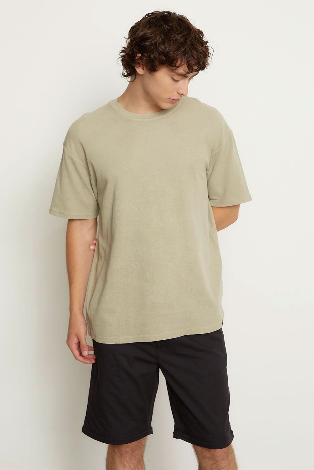 BEARCLIFF - Polera Bearcliff Manga Corta Algodón Hombre Casual