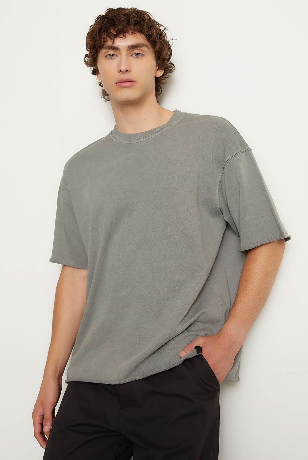 BEARCLIFF - Polera Bearcliff Manga Corta Regular Fit Casual Hombre Algodón