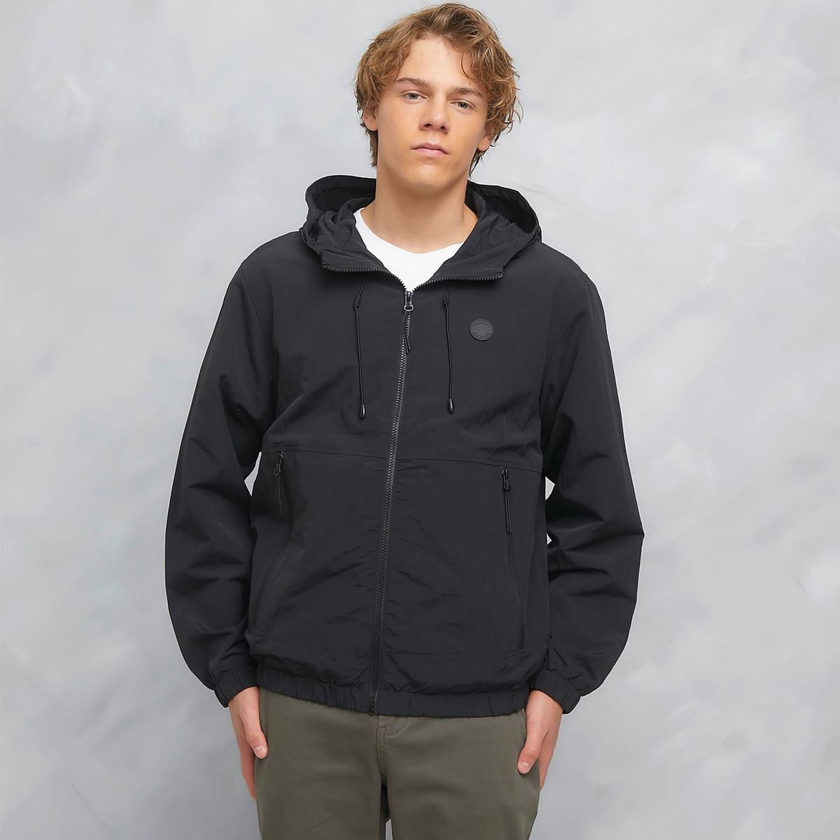 BEARCLIFF - Cortaviento Bearcliff Regular Fit Con Gorro Hombre