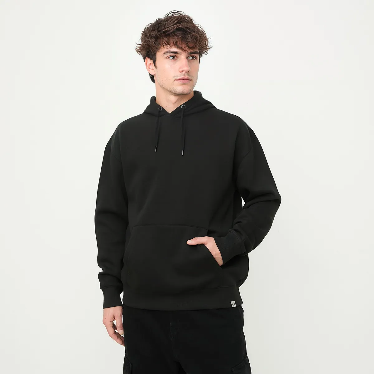 BEARCLIFF - Polerón Canguro Relax Fit Algodón Bearcliff Hombre