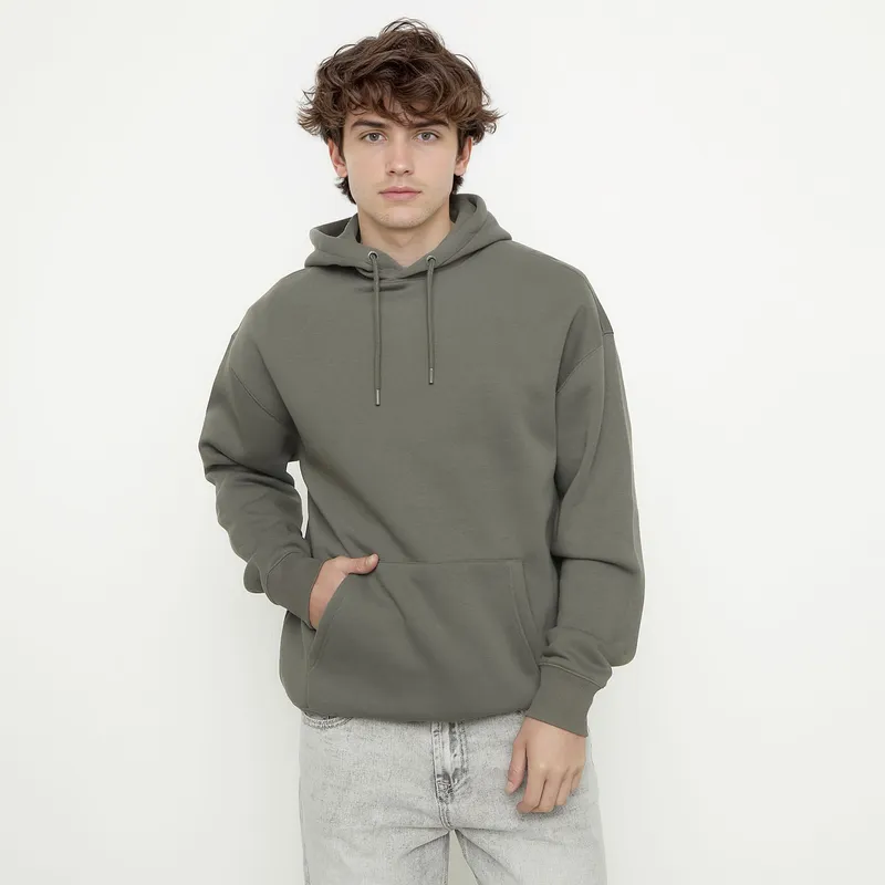 BEARCLIFF - Polerón Canguro Relax Fit Algodón Bearcliff Hombre