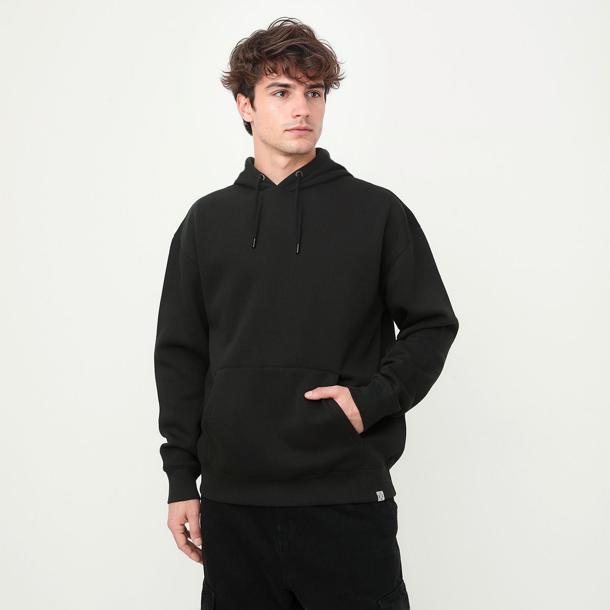 BEARCLIFF - Polerón Canguro Relax Fit Algodón Bearcliff Hombre