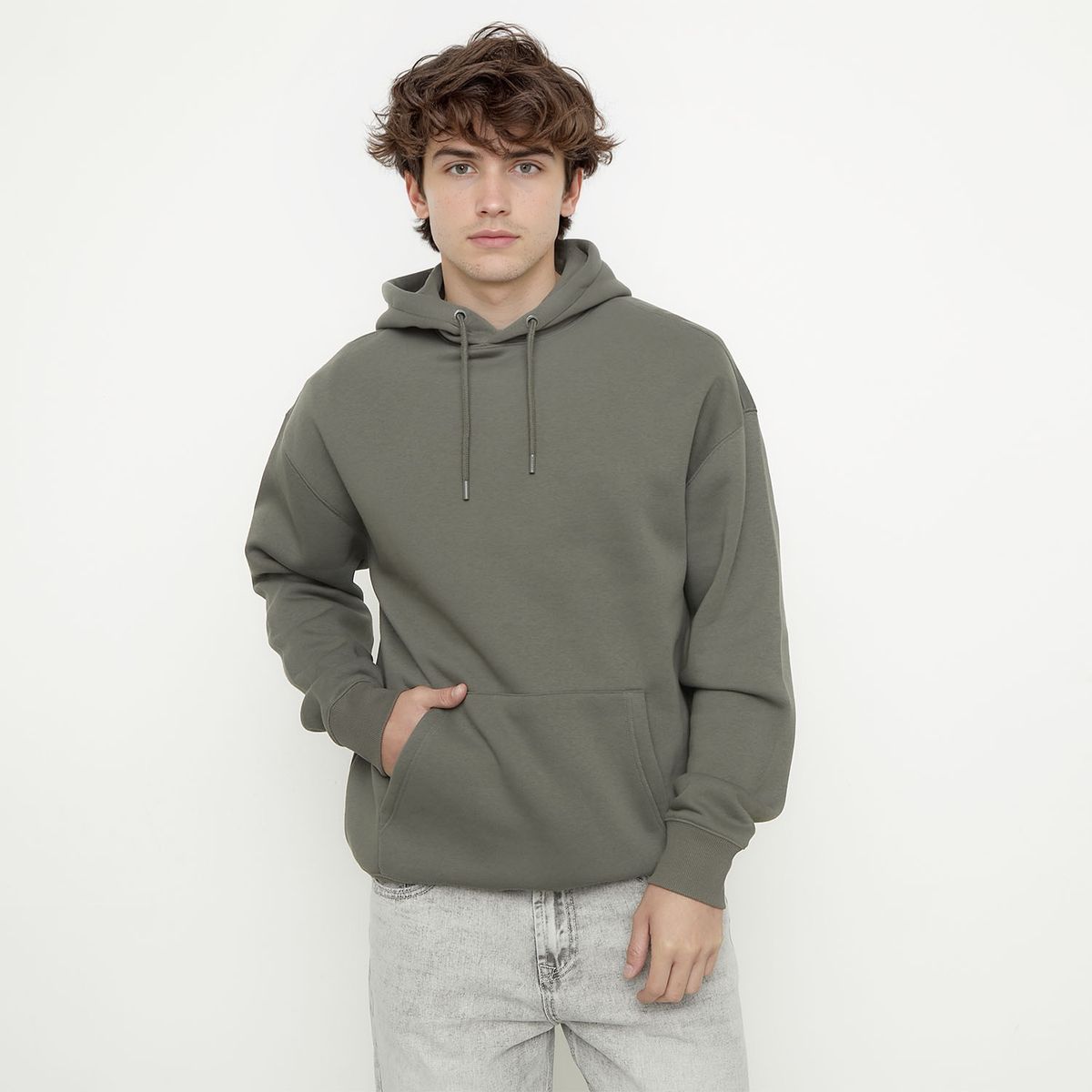 BEARCLIFF - Polerón Canguro Relax Fit Algodón Bearcliff Hombre