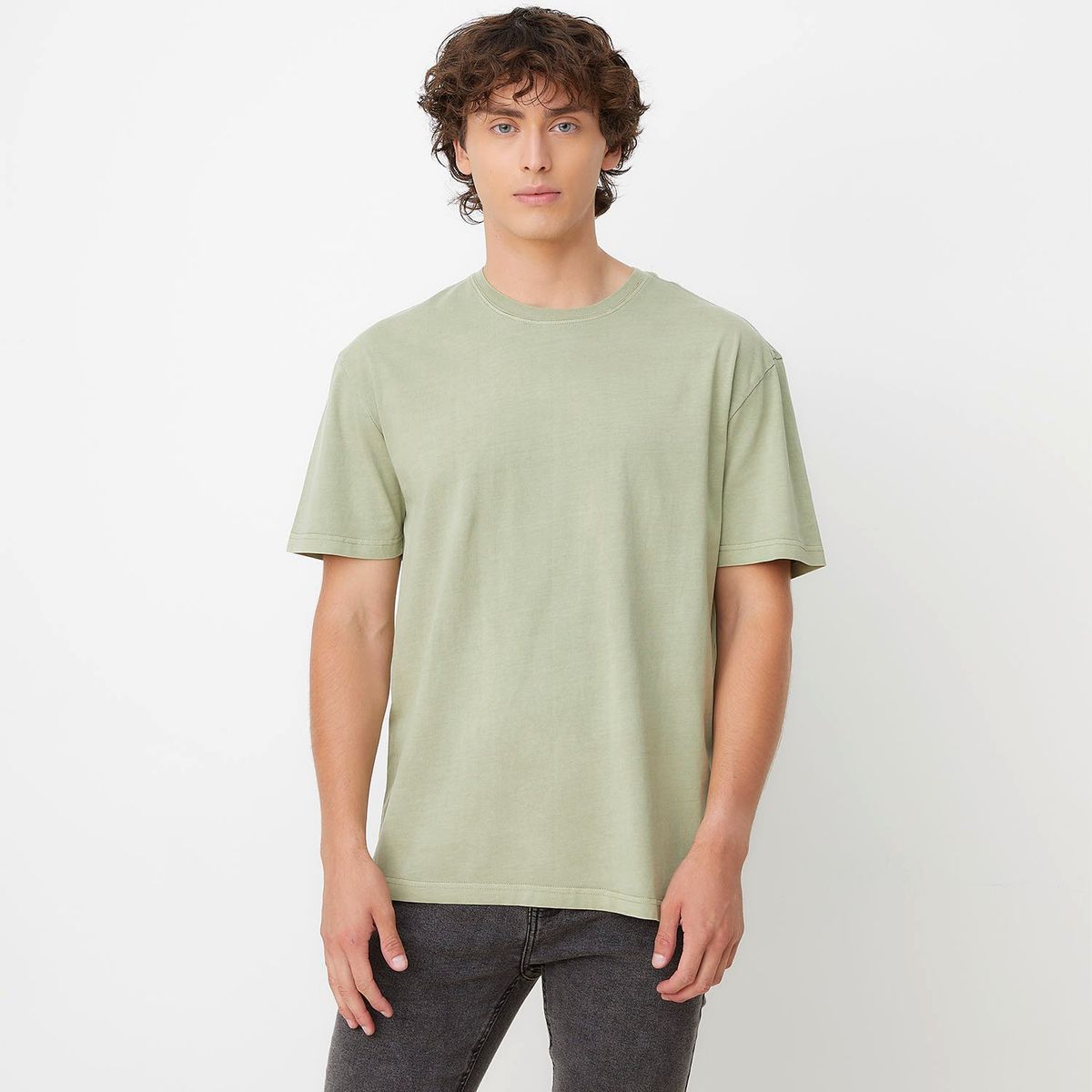 BEARCLIFF - Polera Bearcliff Manga Corta Relaxed Fit Algodón Hombre