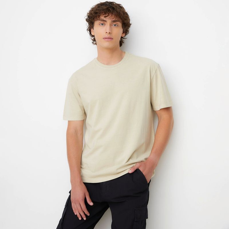 BEARCLIFF - Polera Bearcliff Manga Corta Relaxed Fit Algodón Hombre