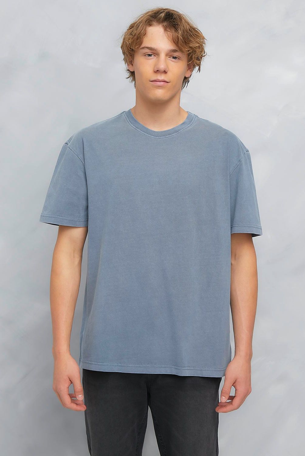 BEARCLIFF - Polera Bearcliff Manga Corta Relaxed Fit Algodón Hombre