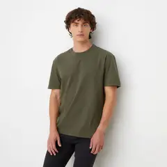 BEARCLIFF - Polera Manga Corta Relaxed Fit Algodón Hombre