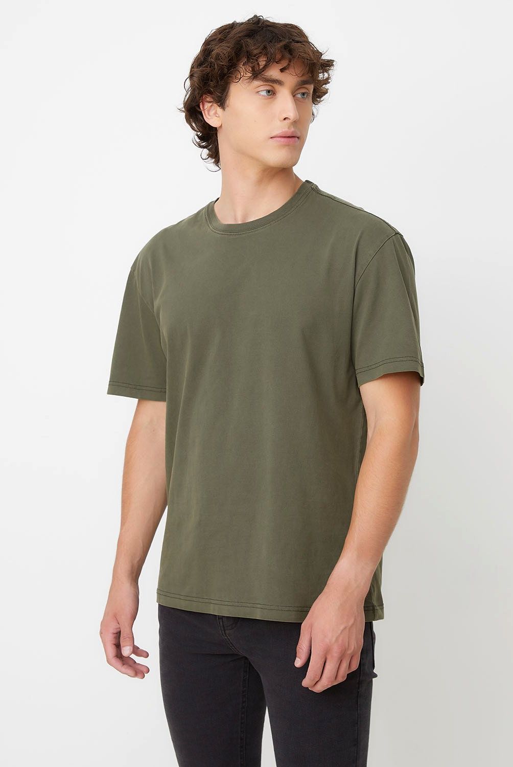 BEARCLIFF - Polera Bearcliff Manga Corta Relaxed Fit Algodón Hombre