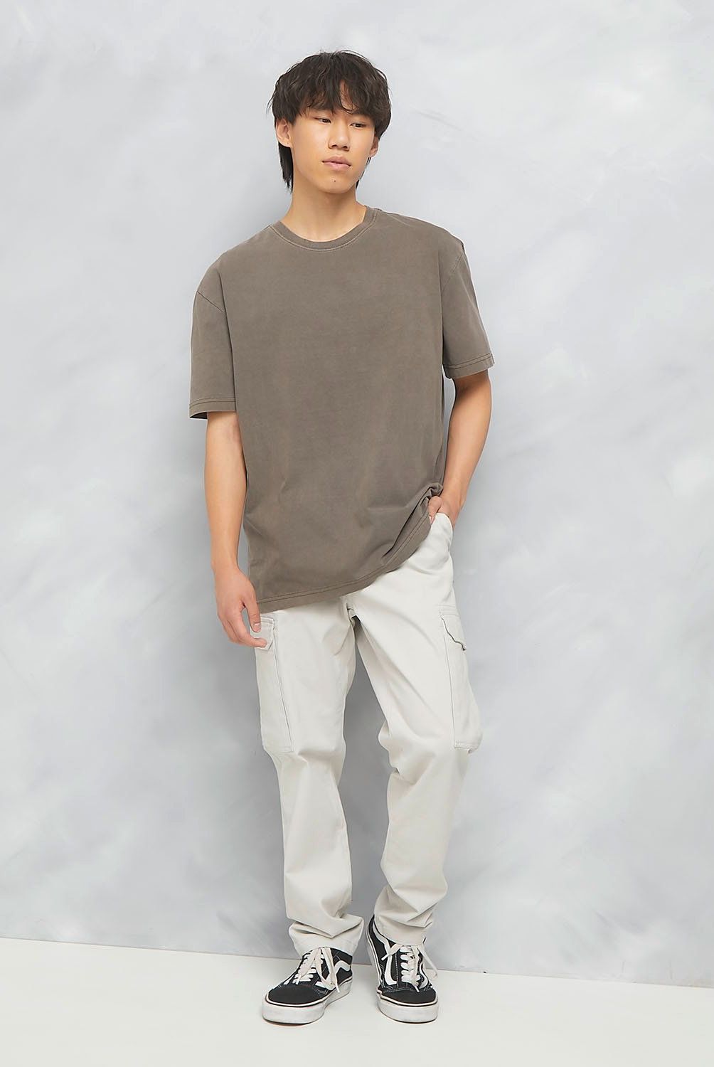 BEARCLIFF - Polera Bearcliff Manga Corta Relaxed Fit Algodón Hombre