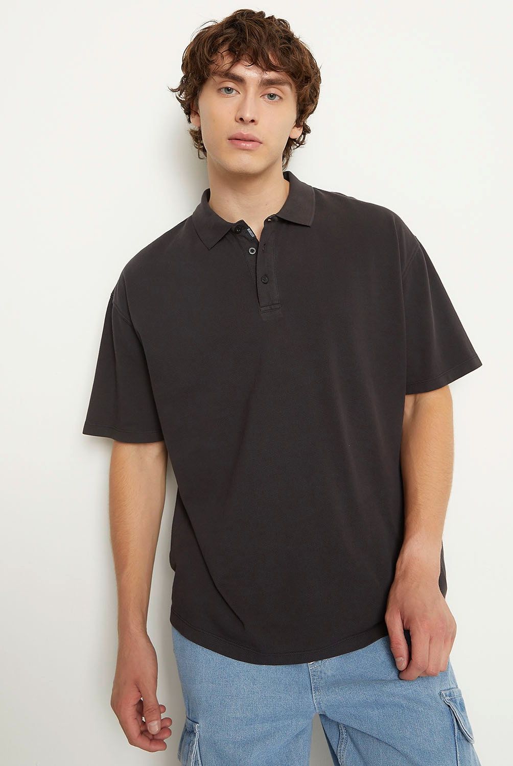 BEARCLIFF - Polera Bearcliff Casual Manga Corta Algodón Hombre