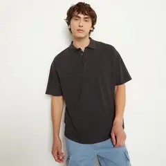 BEARCLIFF - Polera Casual Manga Corta Algodón Hombre