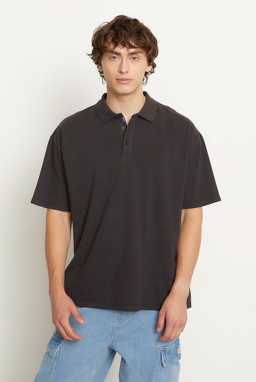 BEARCLIFF - Polera Bearcliff Casual Manga Corta Algodón Hombre
