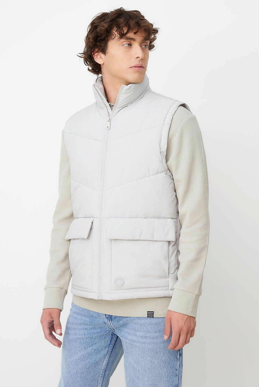 BEARCLIFF - Chaleco Parka Acolchado Sin Mangas Bearcliff Hombre