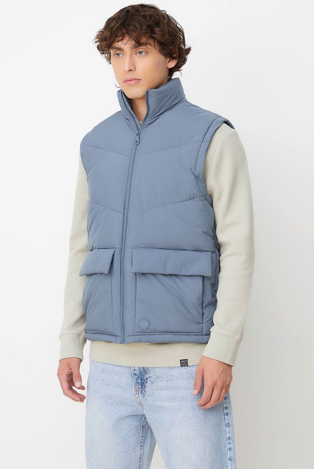 BEARCLIFF - Chaleco Parka Acolchado Sin Mangas Bearcliff Hombre