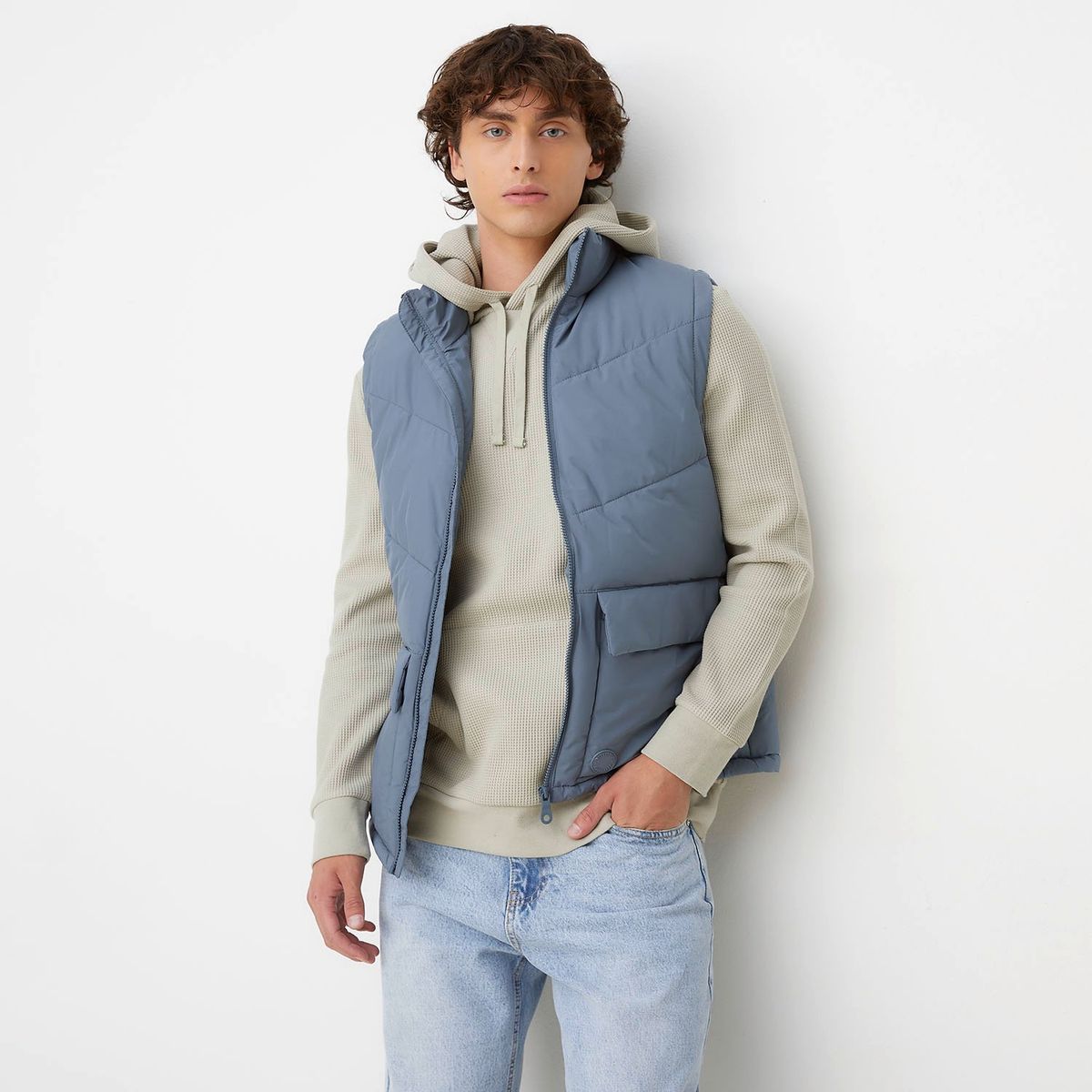 BEARCLIFF - Chaleco Parka Acolchado Sin Mangas Bearcliff Hombre