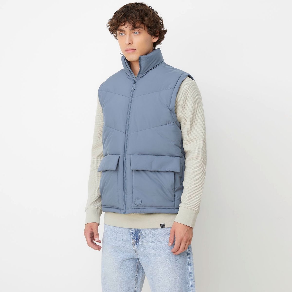 BEARCLIFF - Chaleco Parka Acolchado Sin Mangas Bearcliff Hombre