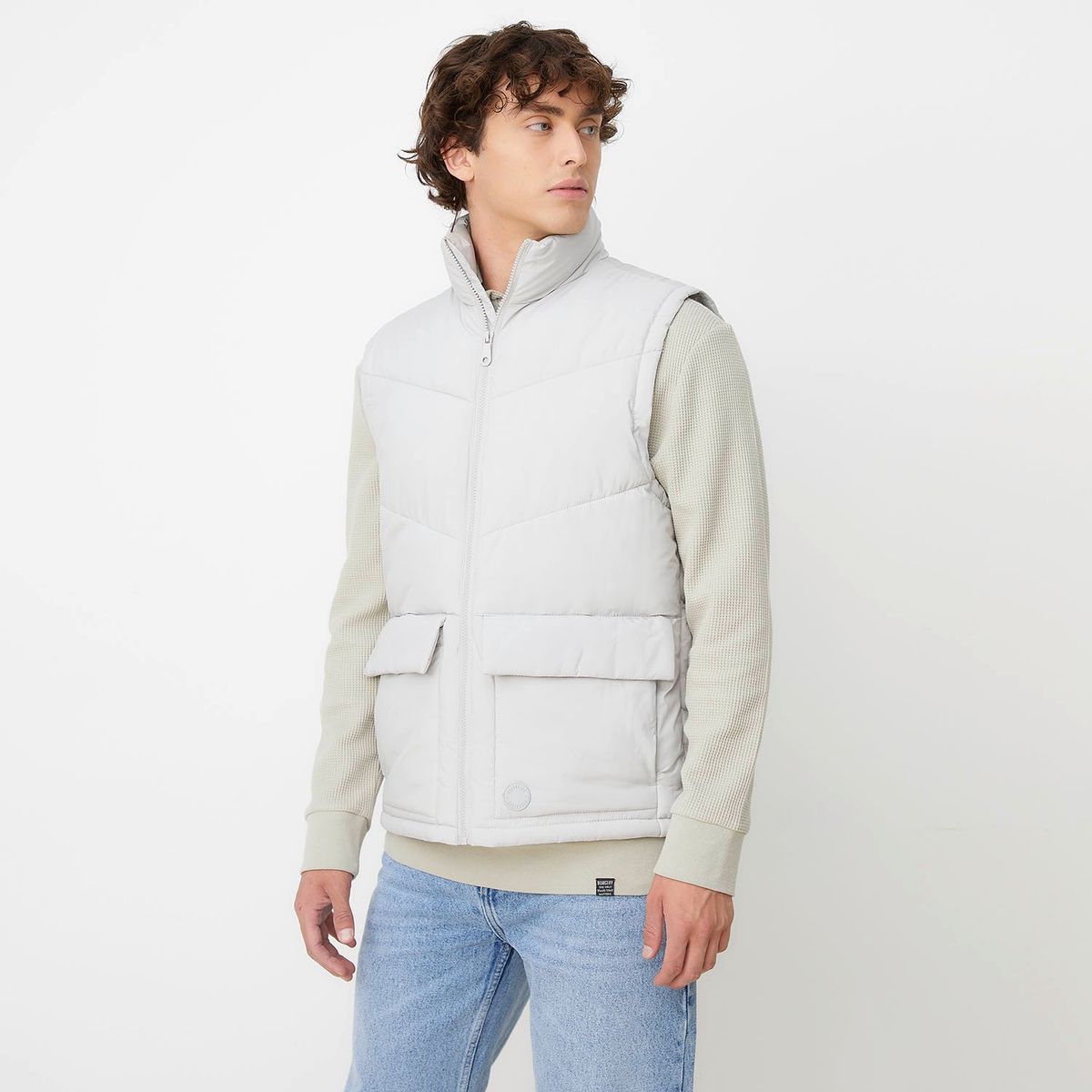 BEARCLIFF - Chaleco Parka Acolchado Sin Mangas Bearcliff Hombre