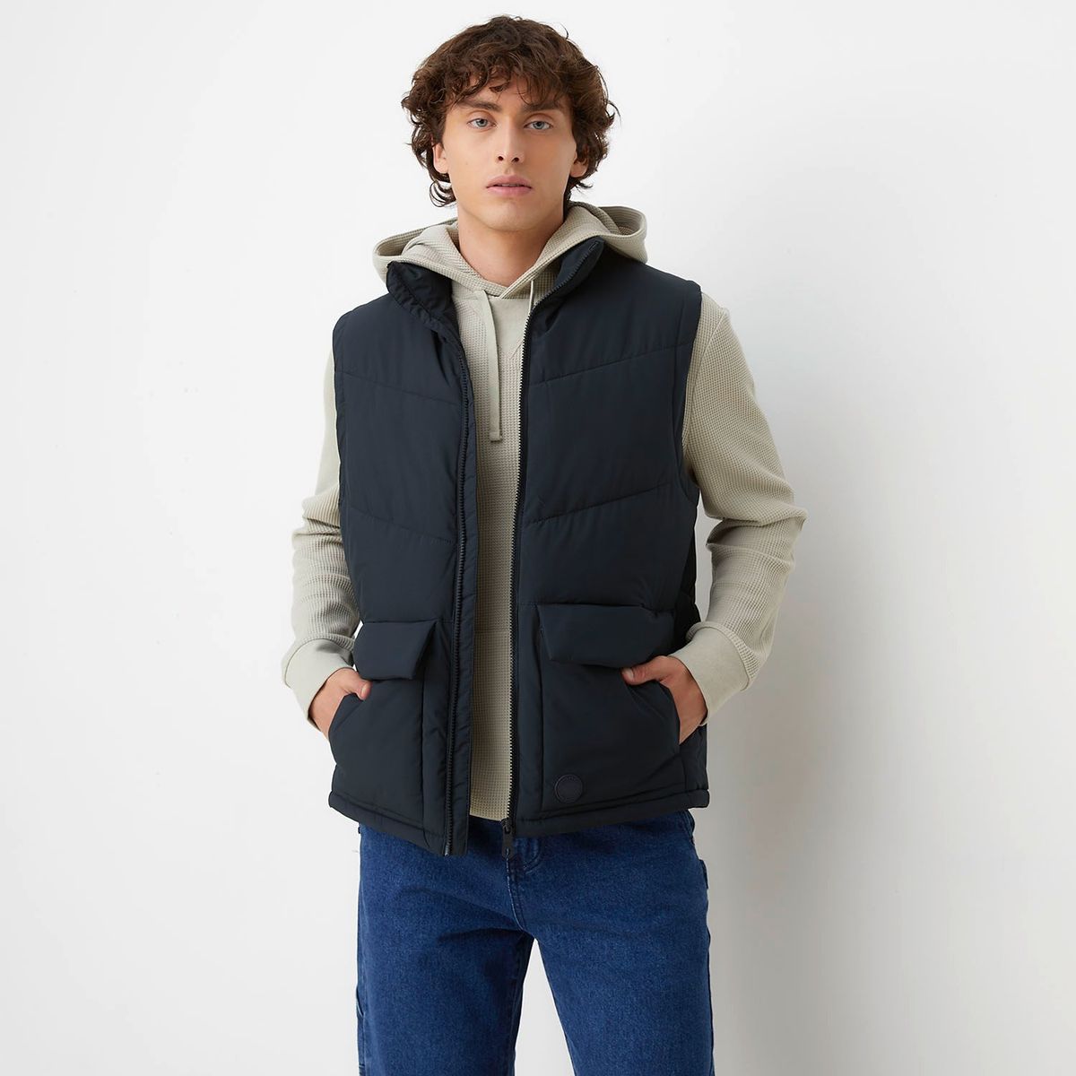 BEARCLIFF - Chaleco Parka Acolchado Sin Mangas Bearcliff Hombre