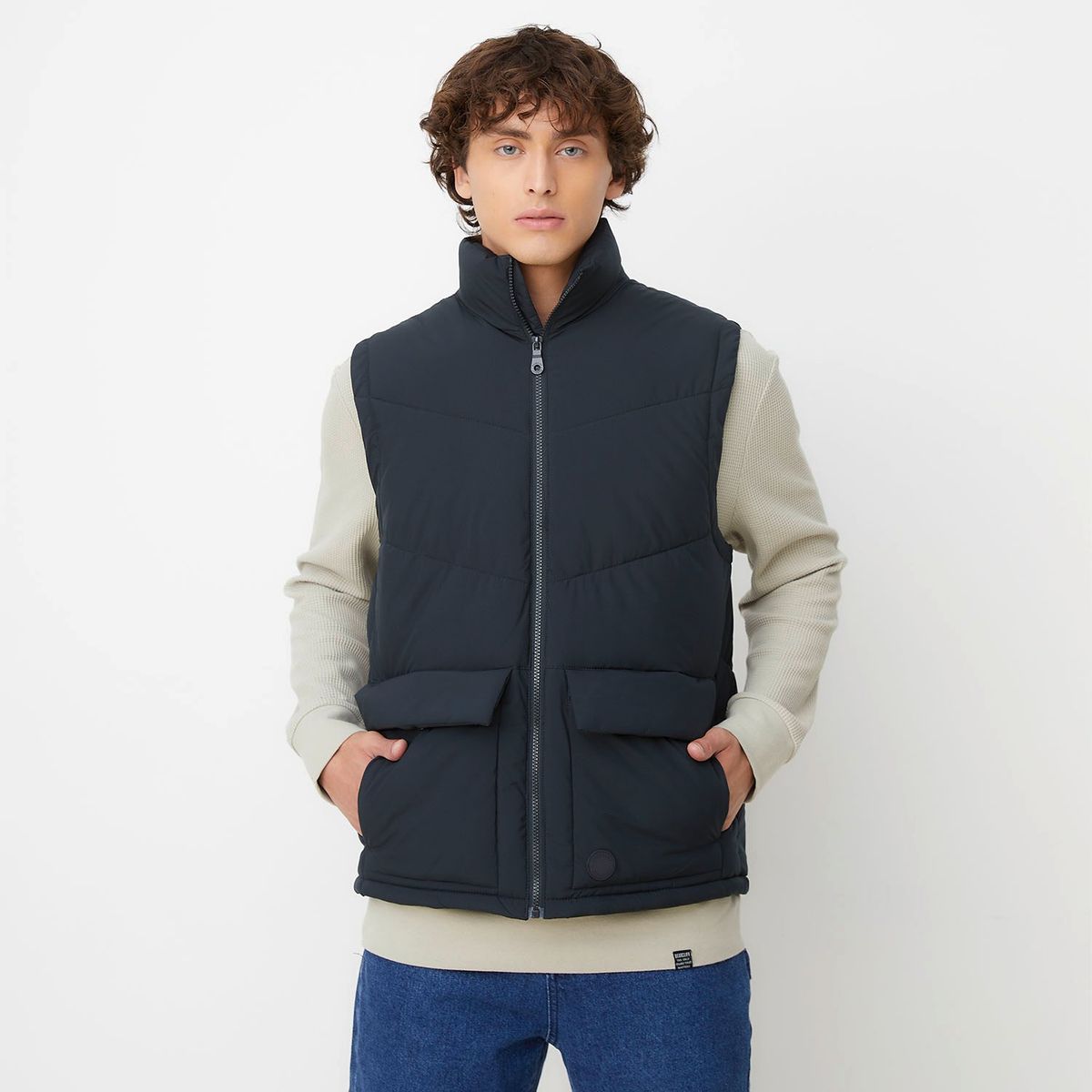 BEARCLIFF - Chaleco Parka Acolchado Sin Mangas Bearcliff Hombre