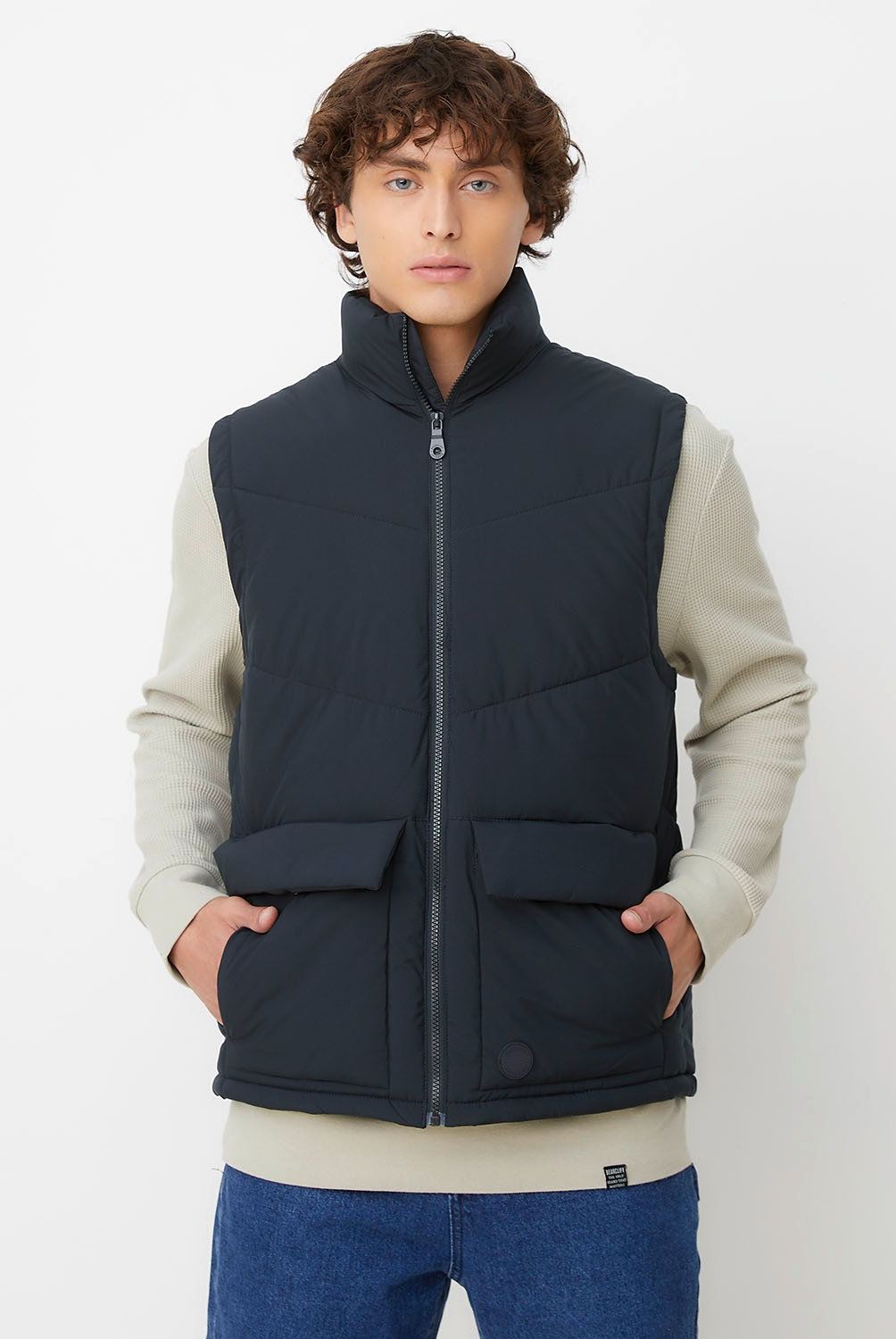 BEARCLIFF - Chaleco Parka Acolchado Sin Mangas Bearcliff Hombre