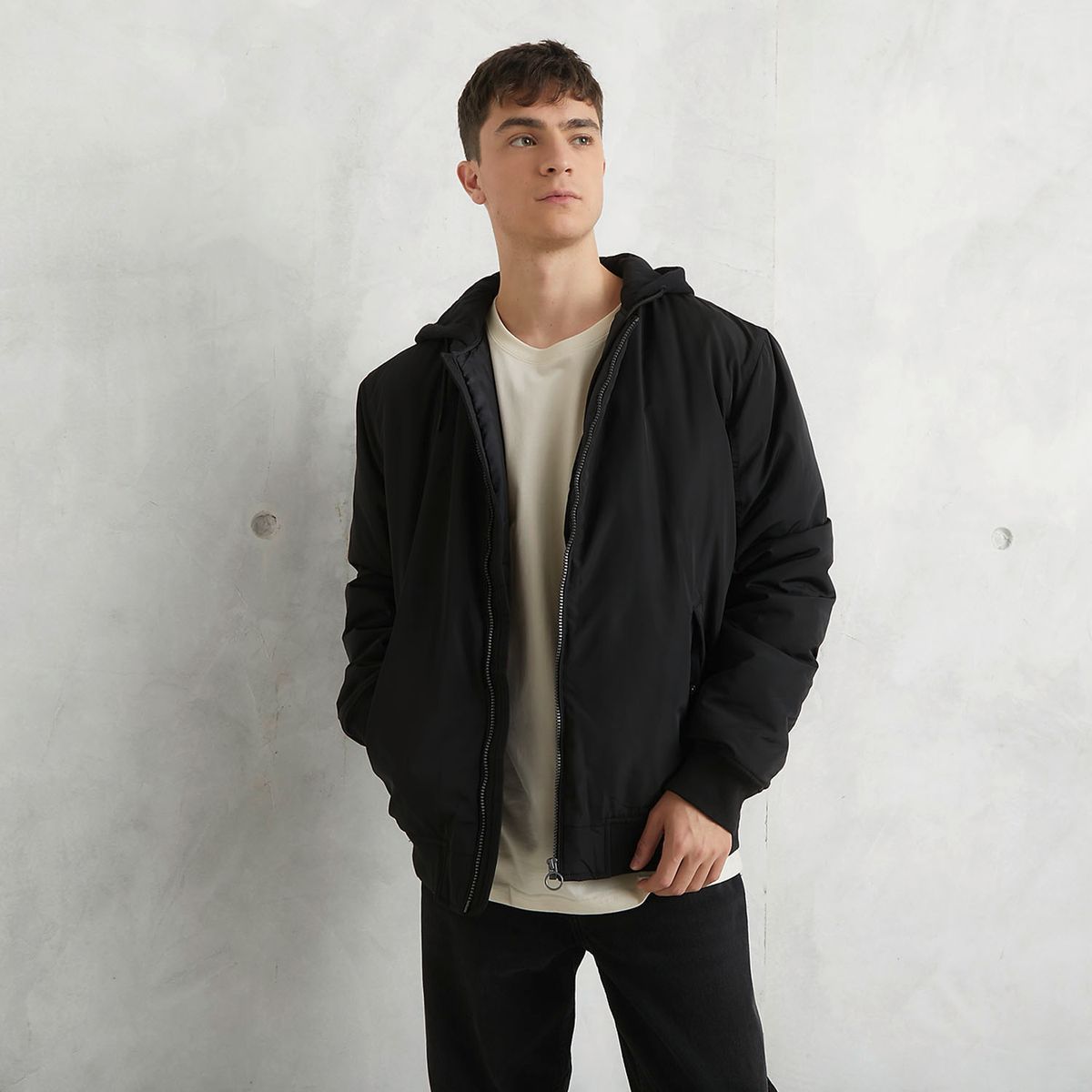 BEARCLIFF - Parka Bomber Hombre Bearcliff
