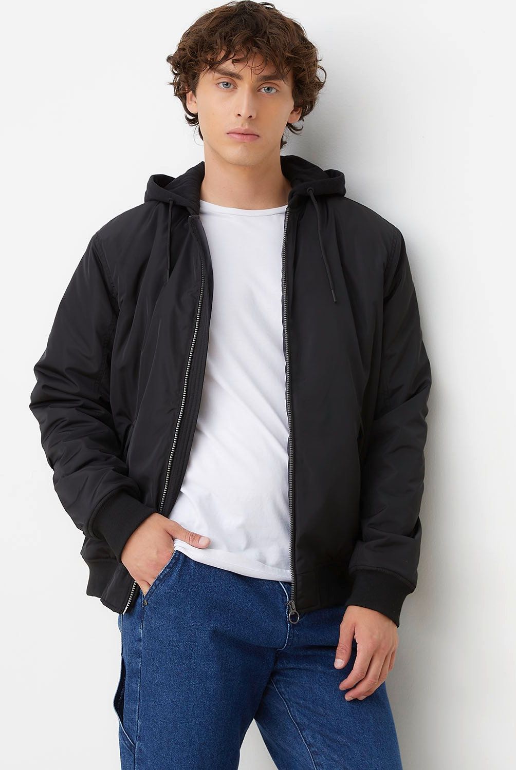 BEARCLIFF - Parka Bomber Hombre Bearcliff