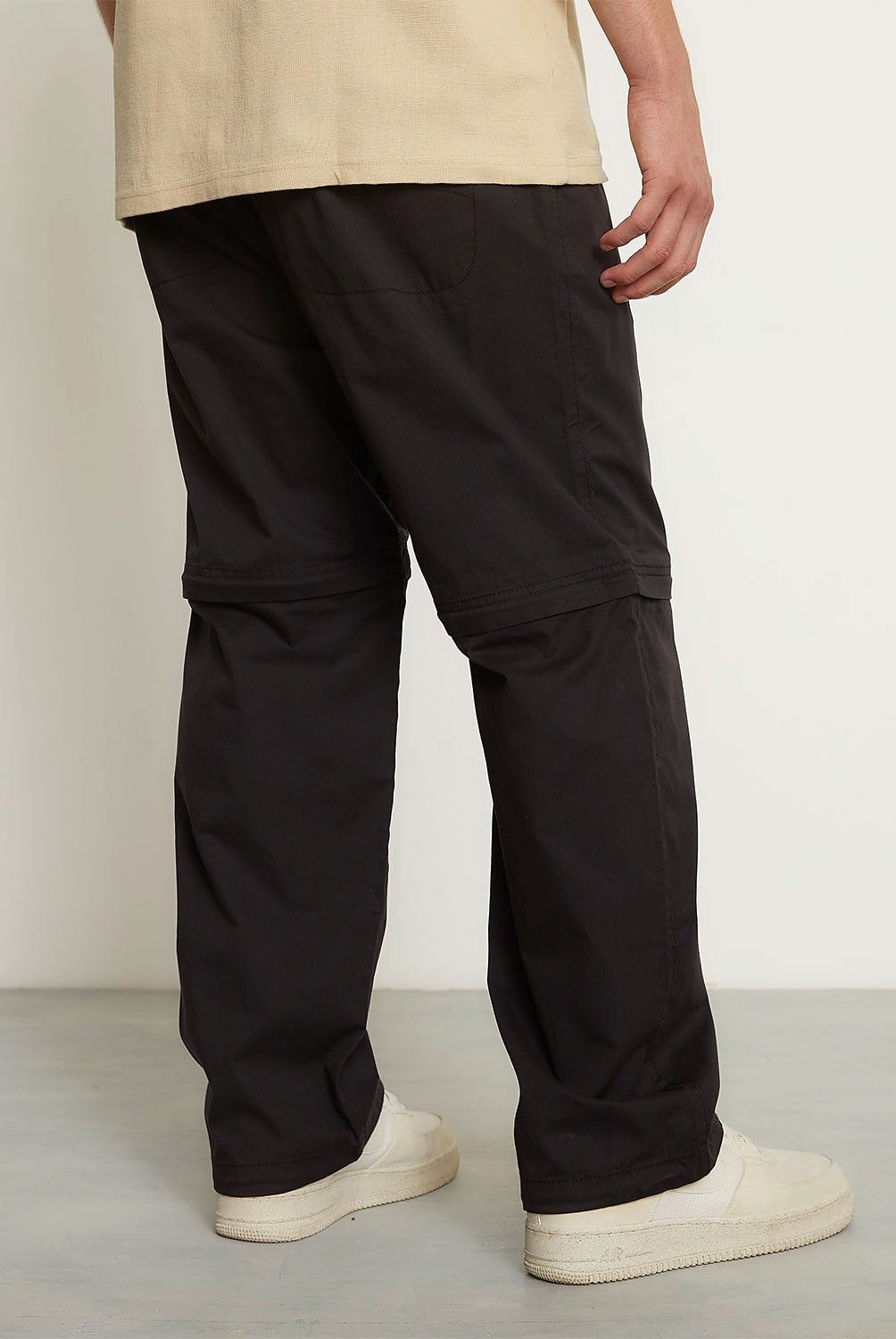 BEARCLIFF - Jeans Baggy Desmontable Bearcliff Cierre Hombre Algodón