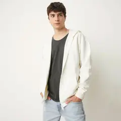 BEARCLIFF - Polerón Canguro Relaxed Fit Hombre Algodón
