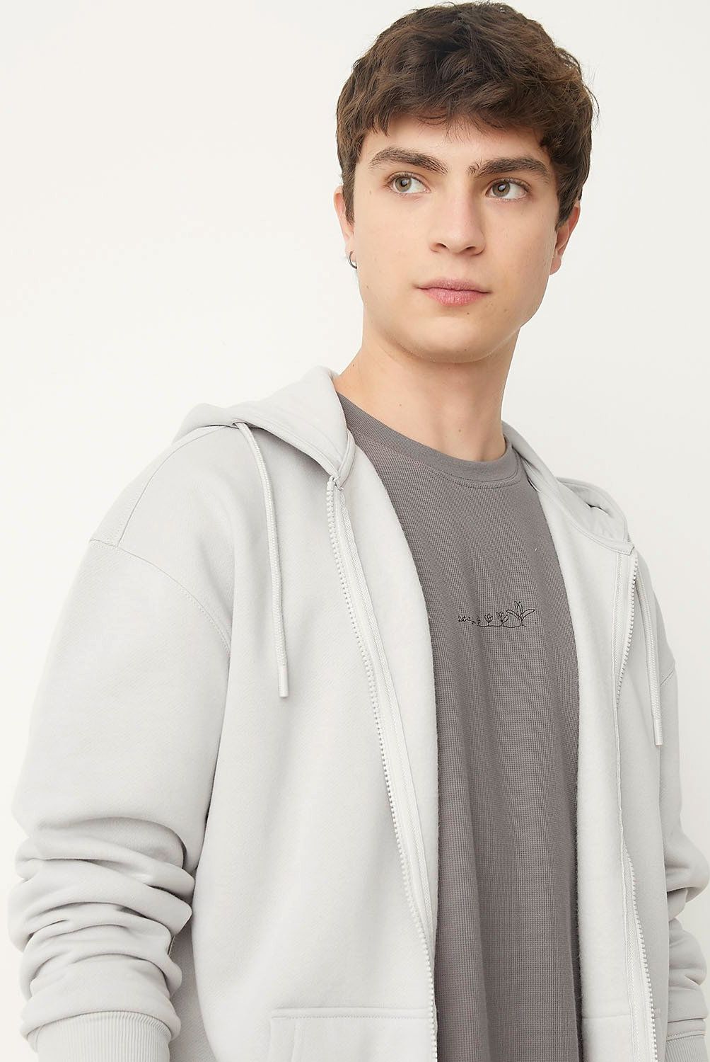BEARCLIFF - Polerón Canguro Bearcliff Relaxed Fit Hombre Algodón